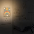 thumbnail image 2 of Yayeee LED Night Lights with Motion Detectors Auto Dusk to Dawn Light Sensors, 2 Pack, Rainbow with Stars, 2 of 7