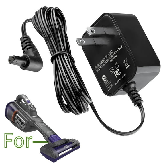 K-MAINS AC Adapter Compatible With Black Decker HHVK515JP07 HHVK515JP07APB Handheld Vacuum Charger