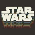 thumbnail image 2 of Men's Star Wars: A New Hope Retro Gradient Logo  Graphic T-Shirt, 2 of 5