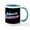White/Blue Inside, variant on CafePress - MLP Retro Neon Believe In Unicorns Mugs - 11 oz Ceramic Mug - Novelty Coffee Tea Cup