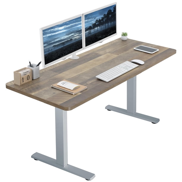 Escritorio de pie VIVO Electric DESK-KIT-1G6P 150x60 cm recuperado