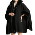 thumbnail image 1 of Hauts Grande Taille, Châle Décontracté Uni Grande Taille Chaud à Franges Veste Mode, Veste pour Femme, 1 of 7