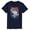 NAVY, variant on - Eagle - Men's Short Sleeve Graphic T-Shirt
