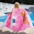 thumbnail image 2 of Wildkin Kids 100% Cotton Beach Towel for Boys and Girls (Horses Pink), 2 of 7