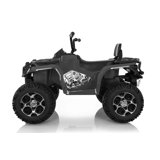 12V Ride On Wonderlanes Adventure ATV in Black, Battery Powered ...