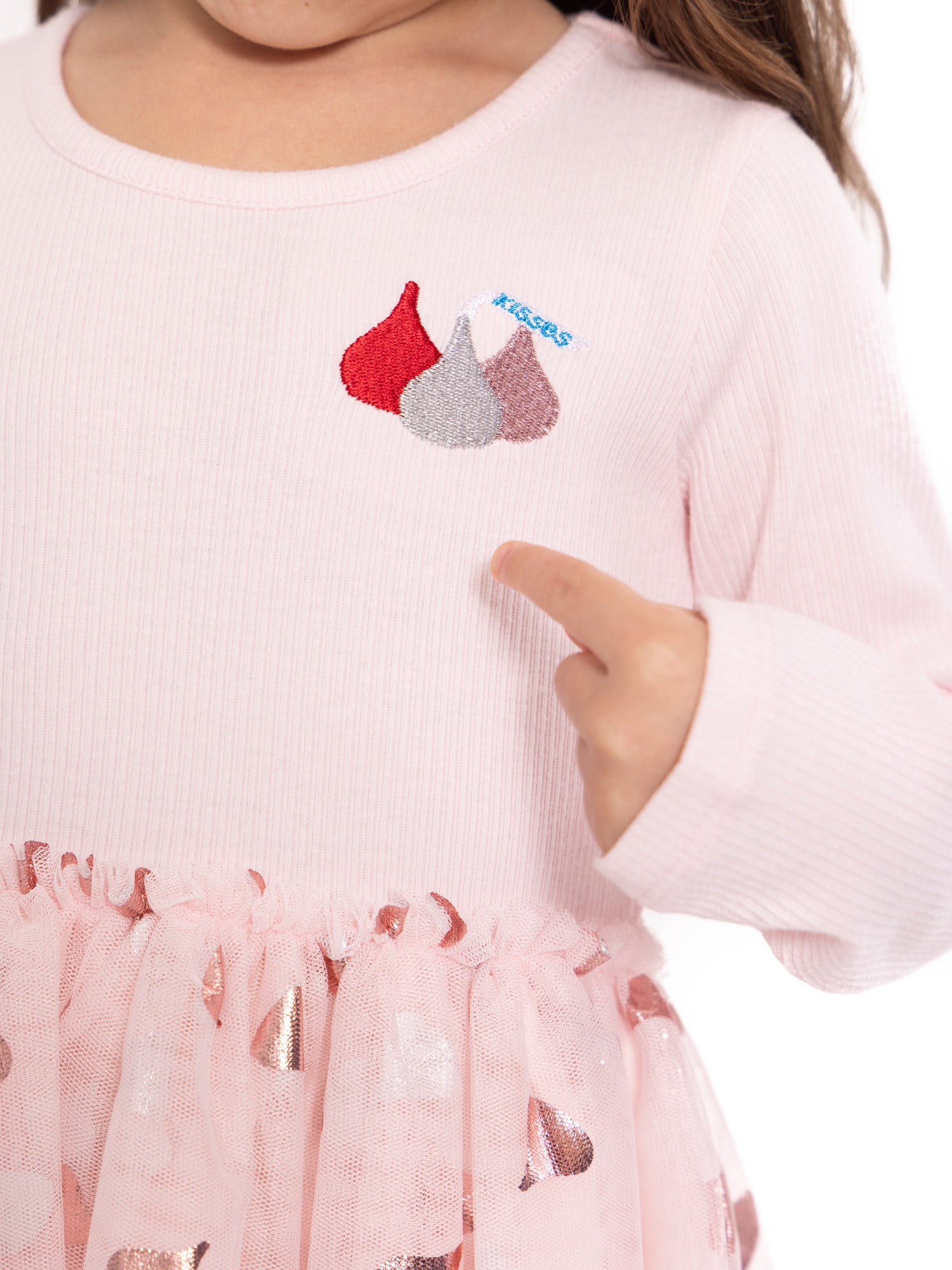 Hershey's Girls Kisses Dress, Sizes 18M-5T