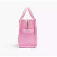 thumbnail image 6 of Marc Jacobs Womwns The Leather Medium Tote Bag Fluro Candy Pink One Size H004L01PF21-69, 6 of 8