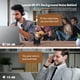 thumbnail image 2 of TECKNET Auriculares Bluetooth 5.0 con micrófono para PC, auriculares inalámbricos USB con micrófono para el trabajo, 40 horas de tiempo de trabajo AI cancelación de ruido en la oreja auriculares Bluet, 2 of 5