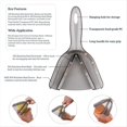 thumbnail image 4 of Abridor de Frascos para Personas Mayores con Artritis, Herramienta de Cocina Antideslizante para Personas Mayores, Mujeres y Hombres, Excelente Idea de Regalo (Gris), 4 of 5