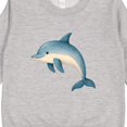 thumbnail image 3 of Inktastic Cute Blue Dolphin Toddler Sweatshirt, 3 of 4