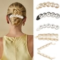 thumbnail image 3 of SUTENGDA 1pc Elegant Rhinestone Banana Clip - Versatile Twist Hairpin with Sparkling Round Balls  Available in Multiple Colors  Perfect for Updos & Formal Events  Hair Accessories, 3 of 6