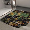 thumbnail image 2 of 1pc Frog Reading on Porch Absorbent Non-Slip Bathroom Thickened Flannel Rug Decor,Soft,Quick Drying,Suitable For Indoor/outdoor Use,Bathrooms,Bedrooms,Kitchens,Terrace,Laundry Rooms,16"x24", 2 of 9
