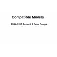 thumbnail image 4 of Passenger Right Side Door Window Door Glass Compatible with Honda Accord 2 Door Coupe 1994-1997 Models, 4 of 6