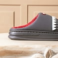 thumbnail image 5 of Pmoiste Women House Slippers Cute Shark Pattern Platform Comfort EVA Couple Shoes Warm Winter Memory Foam Bedroom Slipper, 5 of 6
