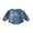 Blue, variant on RUINIXCW Baby Infant Long Sleeve Fleece Lined Sweatshirt Romper Letter Embroidery Bodysuit