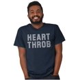 thumbnail image 3 of Heartthrob Funny Valentines Joke Men's Graphic T Shirt Tees Brisco Brands S, 3 of 3