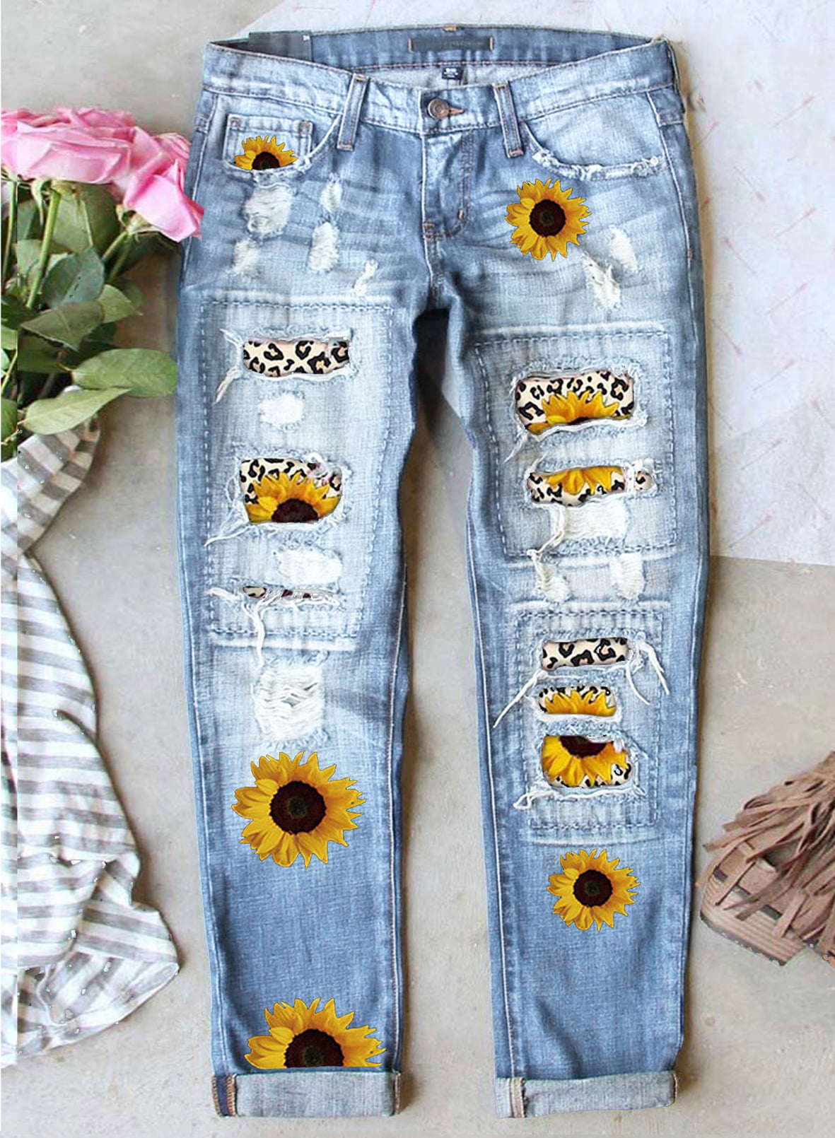 Kids Rib Fashion Jeans Pants - overshopping.pk