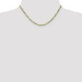 thumbnail image 4 of 10K Yellow Gold Figaro Chain Styles Necklace 3.5 mm Semi-Solid 16 inch, 4 of 4
