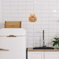 thumbnail image 1 of unbranded Soporte Para Bolsas De Basura Y Supermercado Montado En Pared Con Sin Perforar Amarillo Claro, 1 of 8
