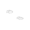 Genuine OE Acura Track End Cover - 81195-SEC-003ZA