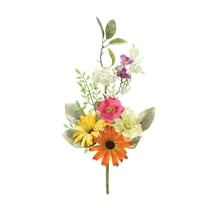Melrose Mixed Spring Artificial Floral Sprays - 19.25" - Set of 2