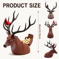 thumbnail image 5 of Stag Design Popcorn Bucket, Premium Durable Plastic Snack Tub, Large Volume Reusable Container for Home Cinema, Party and Holiday Use, 5 of 11