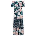 thumbnail image 4 of Hawaiian dresses for women Bohemian Off Shoulder Maxi Floral Print Beach Vacation Outfits Size L, 4 of 4