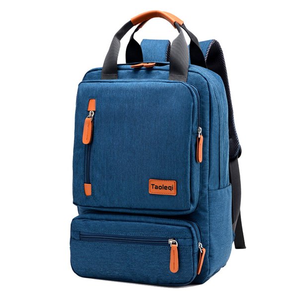 Mochila de negocios informal para hombre, bolsa ligera para ordenador portátil de 15 pulgadas, tela Oxford impermeable 2023, mochila de viaje antirrobo para mujer, gris Tan Jianjun unisex