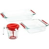 Pyrex Accents 4pc Set W/ Measuring Cup