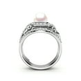 thumbnail image 4 of Pearl Engagement Ring Set, 4 of 4