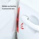 thumbnail image 5 of SZTXJ 8Pcs Universal 3D (Red) Carbon Fiber Car Door Handle Paint Anti-Scratch Sticker Auto Door Handle Anti-Scratch Cover Guard Protective Film Car Ex, 5 of 5
