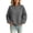 470#Gray, variant on Sweatshirts for Women Crewneck Long Sleeve Solid Color Soft Pullover Fall Clothes