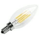 thumbnail image 3 of 6X Dimmable E12 4W COB Edison Candle Flame Filament LED Bombilla Lámpara 10X3.5cm, 3 of 5