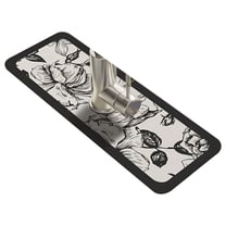 ACDANC Faucet Draining Mat - Water Absorption - Exquisite Pattern - Reusable - Non-Fading - Simple Installation - Drip Catcher Tray - Sink Splash Faucet Mat - Kitchen Supplies