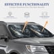 thumbnail image 4 of Balery Forest Black Ghost Warrior Parasol para parabrisas de coche de 2 piezas | Parasol plegable para parabrisas delantero de coche para la mayoría de sedanes-Large, 4 of 6
