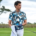 thumbnail image 3 of Disketp Polo pour Hommes, Manches Courtes, Golf, Athlétique -TTG, 3 of 6