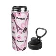 thumbnail image 2 of Goofa Eiffel Tower and Butterflies Print 18oz Sports Insulated Kettle With Straw Water Bottle Sports Water Bottle For Running Hiking Cycling Climbing Mans Womans, 2 of 7