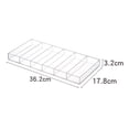 thumbnail image 5 of Acrylic Glasses Organizer Clear 6 Slot Display Tray Case Eyewear Storage Tray, 5 of 6
