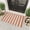 Orange/Tan/White, variant on Outdoor Rug 3'x5', Washable Entryway Rugs Indoor Front Door Mat Cotton Woven Checkered Front Door Rug Small Area Rug Outdoor Doormat for Porch Kitchen Patio Bathroom (Green/White/Tan)