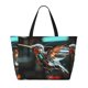 thumbnail image 2 of Disketp Futuristic Robot Hummingbird Bolsa de Playa de Gran Capacidad, Bolso Impermeable y a Prueba de Arena para Mujer, Ideal para Playa, Piscina y Natación, 2 of 7