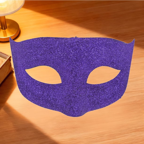 Máscara de media cara para fiesta de carnaval, para hombre, máscara de fiesta, máscara de baile, accesorios para juegos de rol, protector facial de poliéster para mujer