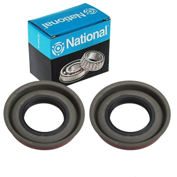 2 pc National Rear Wheel Seals compatible with GMC Sierra 1500 1999-2018