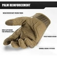 thumbnail image 3 of Outdoor Sports Training Gloves for Men Full Finger Protection Airsoft Paintball Wark Gloves Durable Touch Screen Safety Gloves for Camping Climbing Cycling, 3 of 12