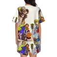 thumbnail image 3 of Saiise Scooby-Doo Cb Pajamas Sets for Women Soft Short-Sleeved Pjs with Lounge Shorts Two Piece Sleepwear S-4XL, 3 of 7