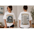 thumbnail image 2 of Odysseus World Tour Graphic Tee, Vintage Greek Mythology Shirt, The Odyssey Epic Literature T-Shirt, Homer Book Lover Gift, 2 of 7