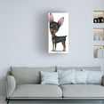 thumbnail image 3 of Danny Gordon Art 'Miniature Pinscher Blue Collar' Canvas Art, 3 of 3