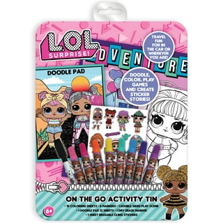 Lol Surprise Dolls Art Kit for Girls Stickers Markers Gel Pens 200 Piece Set