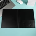 thumbnail image 6 of HANXIULIN Plastic Folders with Pockets, 1Pc Heavy Duty Two Pocket Folder Business Card Holder for Office High School, Back to School Supplies, 6 of 6