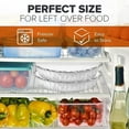 thumbnail image 4 of LUCKMETA 21" x 13 ” Aluminum Foil Pans With Lids (20 Pack), Full-Size Deep Steam Pan and Oven Buffet Trays, Food Containers for Catering, Baking, Roasting & Reheating, Recyclable, 4 of 8
