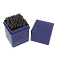 thumbnail image 1 of Sello de acero, 36 piezas/juego de sello de número de alfabeto de acero de 3 mm, juego de punzón de sello, artesanía superior, 1 of 8